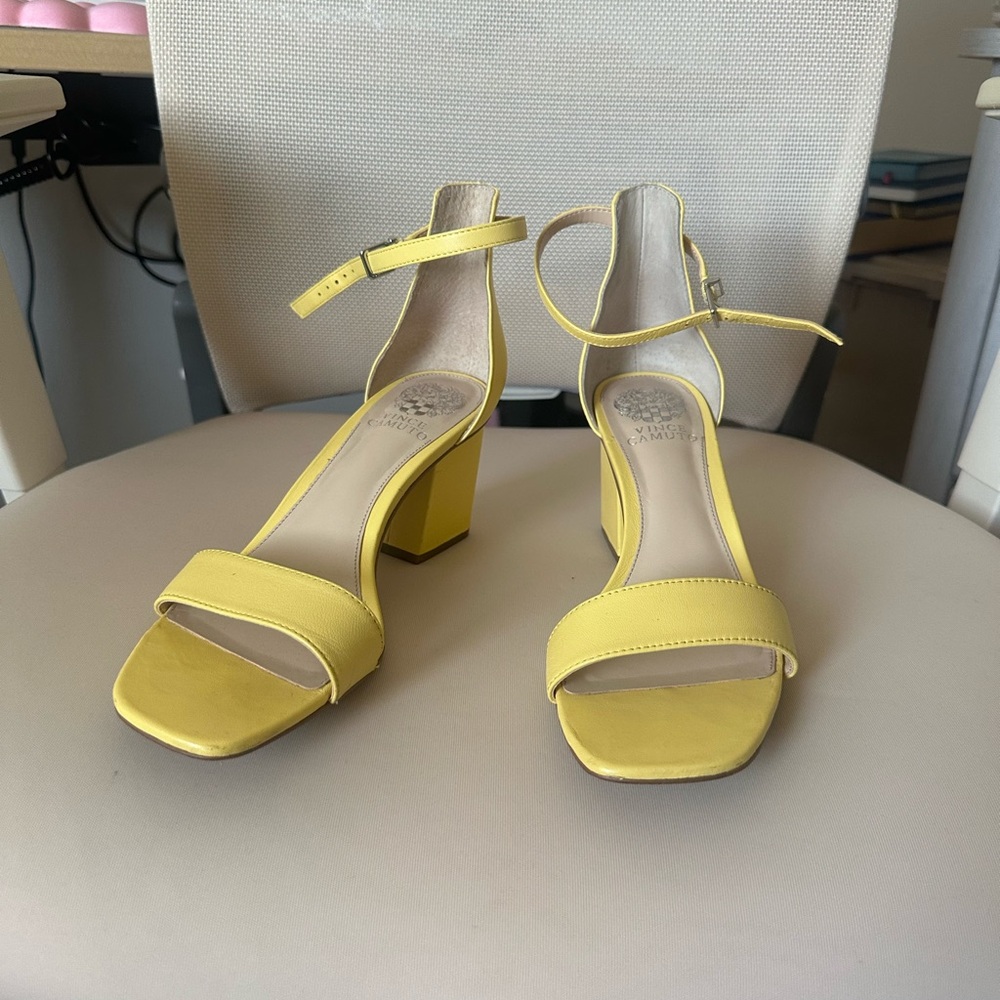 Vince Camuto Yellow Women's Sandals